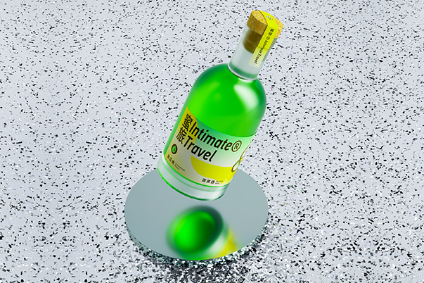 蜜旅茶果酒包裝設計